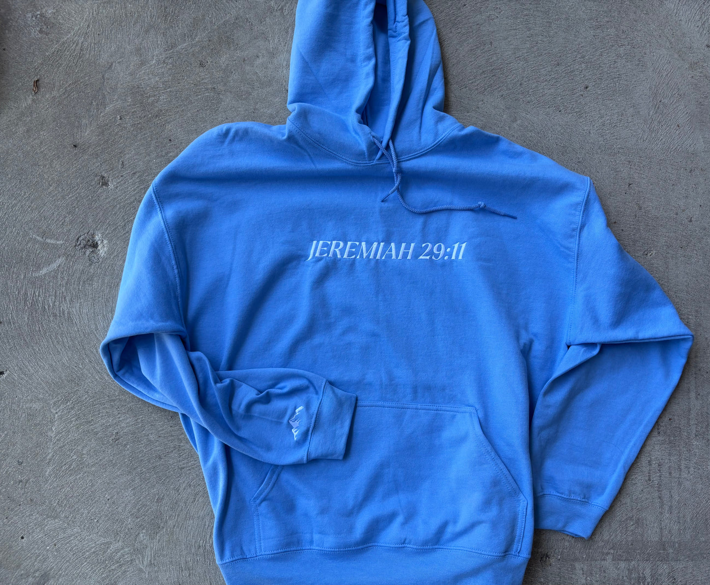 Jeremiah 29:11 Hoodie - Blue