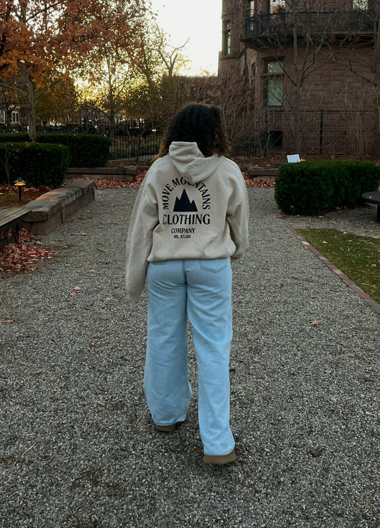 Move Mountains Clothing Co. Hoodie - Sand