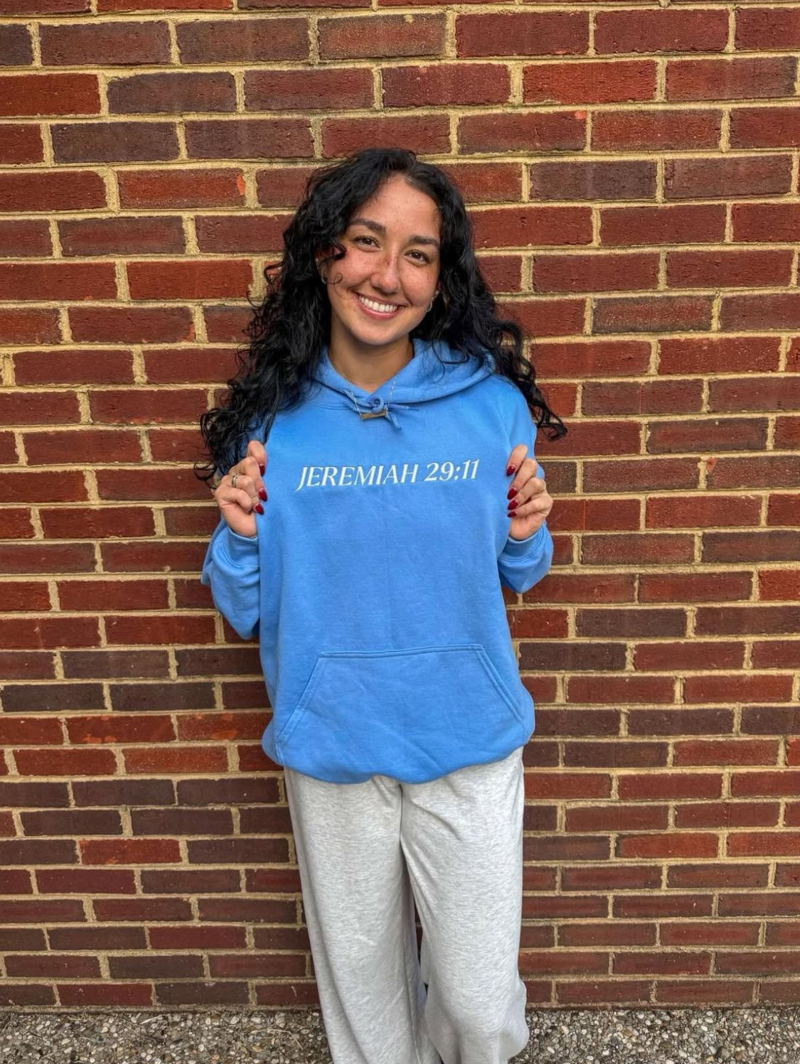 Jeremiah 29:11 Hoodie - Blue