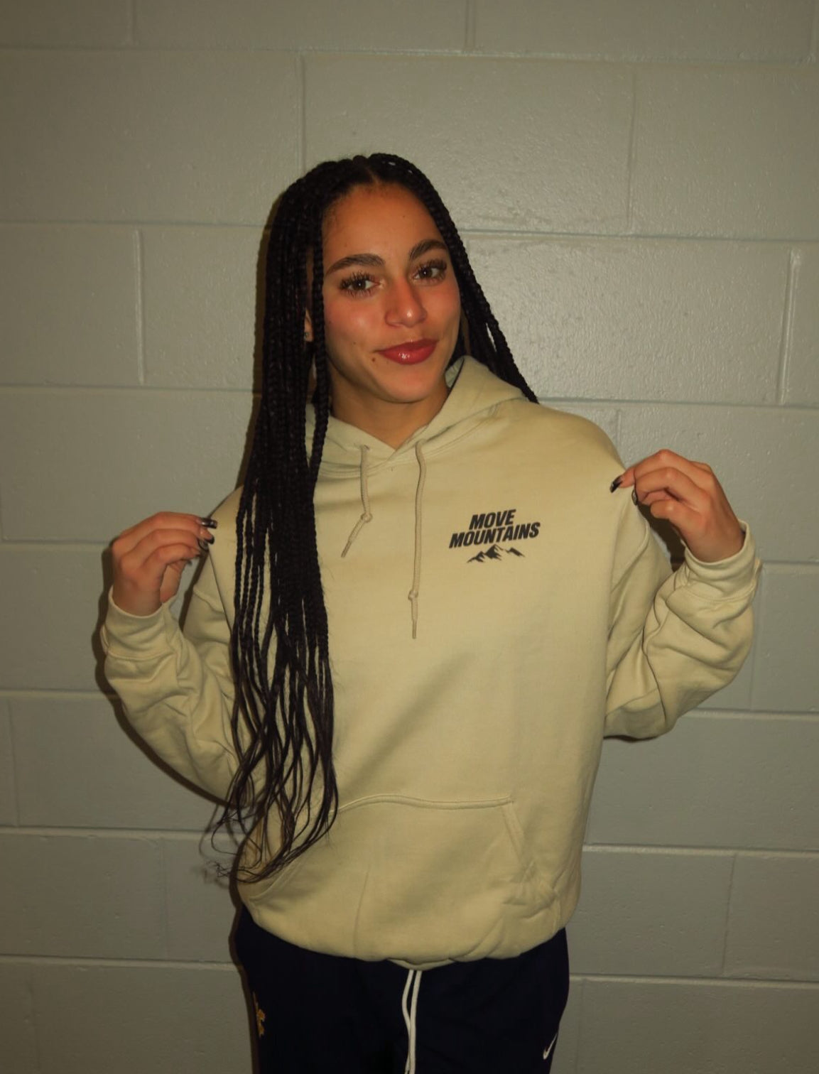 Move Mountains Clothing Co. Hoodie - Sand