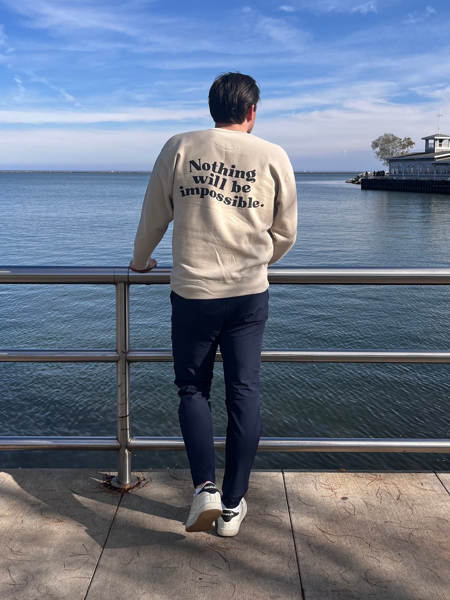 Nothing Will Be Impossible Crewneck Sweatshirt